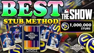 GLITCHY #1 Stub Making METHODS In Diamond Dynasty! MLB The Show 24!
