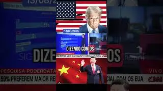 #noticias PoderData: Para 59%, Brasil deve ficar mais pr&oacute;ximo dos EUA do que da China