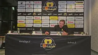 Kobrat - Bisons 7.2.2026 Lehdist&ouml;tilaisuus