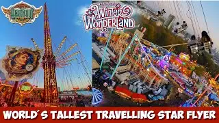 AERONAUT STAR FLYER - Hyde Park Winter Wonderland - 4k POV