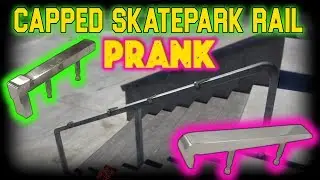CLICK BAIT CREW: Capped Skatepark Rail Prank