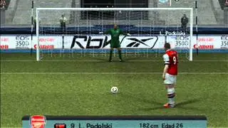 PES6 - Penalty Shootout : Arsenal-Everton