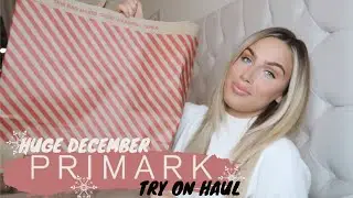 PRIMARKS BACK! Huge Primark Try on Haul DECEMBER 2020 ✨🎄