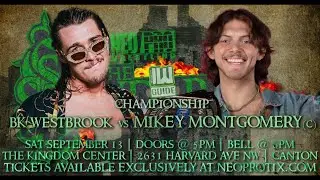 IWGuide Video Wire #7 IWGuide Title Match BK Westbrook vs  Mikey Montgomery (c)