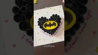 Unique gift card ideas 🖤💖 #diy #papercraft #craft #shortvideo #handmade #easy