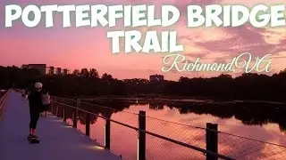 The Most UNDERRATED Trail in Richmond, VA Pt. 2! Potterfield Bridge Trail-Manchester/Brown's Island!