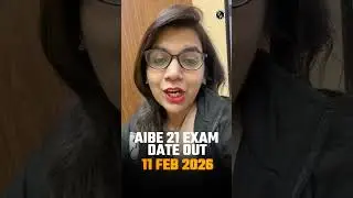 AIBE 21 Exam Date Out 📢 #Shorts #AIBEExam #AIBE21 #AllIndiaBarExam #judiciarybypw