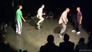 Demi Final Tekken force vs Melting force (partie1) ( Battle Bouge Hip Hop 2011 )