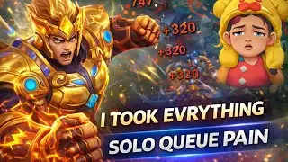 THIS IS WHY TANKS SUFFER IN SOLO QUEUE | Gatotkaca MLBB