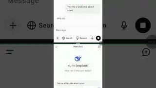 Same dad joke by Deepseek and ChatGPT #deepseek #chatgpt