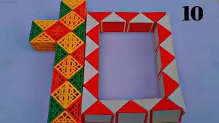 Magic Snake Cube Me 10 Pattern Banana sikhe 