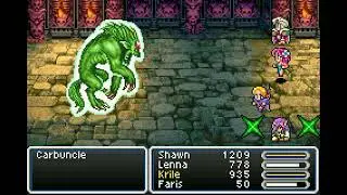 Final Fantasy V Advance - Castle of Exdeath - Carbuncle