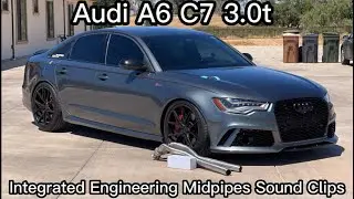 Integrated Engineering Downpipes sound clips for 3.0t