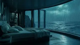 Feel The Ocean Rock You Gently As Rain Falls On The Ship Window, Easing You Into Deep Serene Sleep