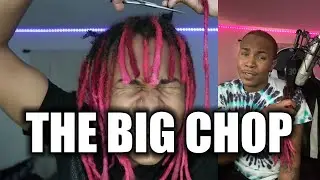 THE BIG CHOP! Cutting Off My High Top Dreads! 3 Years 8 Months Dreadlocks & 5 Years of Hair Growth!