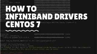 Como instalar e atualizar drivers Infiniband