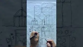 Sketching Architecture - Multi Family Mountain Living