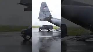 C-130J Super Hercules cargo aircraft #usairforce #usaf