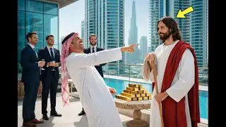 “SE ANDARES SOBRE A ÁGUA, EU TE DOU TODO O MEU OURO”, — O MILIONÁRIO ÁRABE ZOMBOU, MAS ERA JESUS