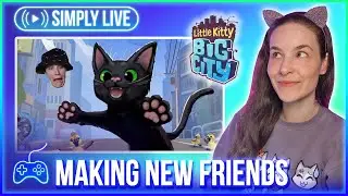 Moving To The City For Cats (1/3) 🐈 🔴LIVE - Little Kitty Big City