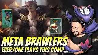 The Most Meta Comp - 6 Brawlers and Ashe! | TFT Fates | Teamfight Tactics