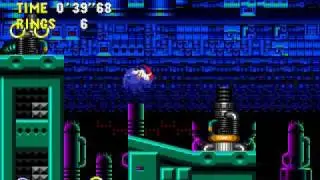 Sonic CD Argentinean Edition (Sega CD Hack) Gameplay Part 7 (Metallic Madness 1/2)