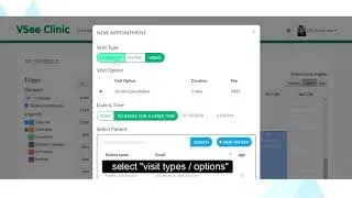 Basic VSee Clinic Tutorial: How to schedule an appointment