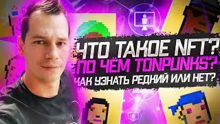 1 000 000$ ЗА TONPUNK | ЧТО ТАКОЕ NFT И КРИТЕРИИ ОЦЕНКИ TONPUNK