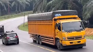 TES KEKUATAN MITSUBISHI FUSO FIGHTER X EURO 4 DI TANJAKAN EKSTRIM 17km SUMATERA 🤕DARI MEDAN