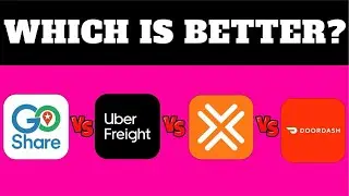 GoShare, Uber Freight, Amazon Flex и DoorDash Drive: сравнение доходов водителей-перевозчиков! (2...