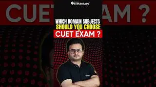 CUET 2025 Domain Subject Selection | Which Domain Subjects You Should Study for CUET 2025 🤔| #shorts