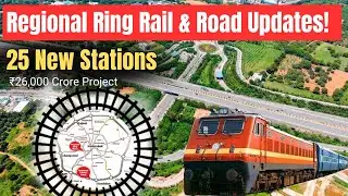 Hyderabad Regional Ring Rail and Road Updates | 25 New Stations