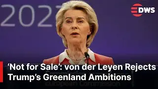 Historic Remarks: EU von der Leyen Defends Greenland, Challenges Trump&rsquo;s Arctic Ambitions | AC1E