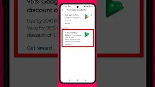 Google Play Store 95%Off || How To Apply Your Game 95%Off | Activate Your Offer|#shorts #playstore