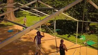 Wedding Marquee Build