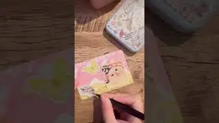 My first mini journal🥲✨| Cat & the sun 🐱🌞 #asmr #satisfying #shorts #journal #cat #aesthetic