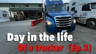 Day in The Life Of A Trucker 🚛 ( 600 miles OH to SC )