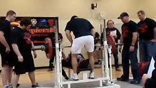 Nova Scotia Open 142.5 kilo Bench Press@74 kilos (Miss)