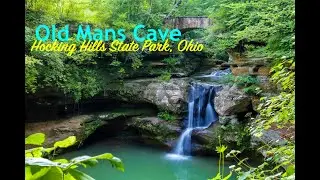 Exploring Old Mans Cave, Upper Falls, & Lower Falls | Hocking Hills State Park | Ohio
