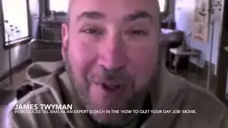 James Twyman introduces Tal Shai as an expert coach in the 'How to Quit Your Day Job' Movie