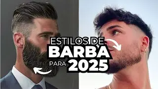 TEND&Ecirc;NCIAS DE BARBA PARA 2025: Transforme o seu visual! ✂️