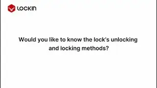 How to lock and unlock