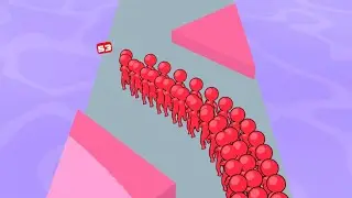 Runner Pusher - Gameplay Android, iOS