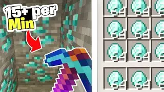 Best Tricks To Get Unlimited Diamonds In Minecraft Pe 1.21 Survival | Minecraft pe