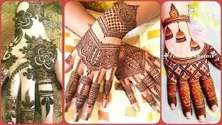 Stylish Eid Mehndi Designs for Girls 2019