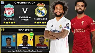 DLS 22 - Real Madrid Vs Liverpool Gameplay - Dream League Soccer 2022 (IOS,ANDROID)