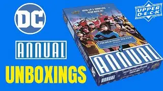 2024 UPPERDECK DC ANNUAL UNBOXINGS #dccards #nonsport #unboxing