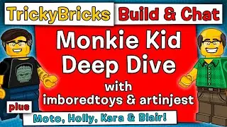 TrickyBricks LEGO Chat #242: Monkie Kid Deep Dive w/ Kevin & Brenda