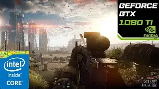 Battlefield 4  4K Test Medium Settings| GTX 1080 Ti | i9 9900K