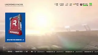 Madden 18 Ultimate Team Week 5 NFL Replay Objectives Reward Pack Opening 86 to 93 Overall Reward